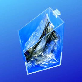 BUY BULK DISPLAYS LLC Slatwall Box Bin 6x6x6