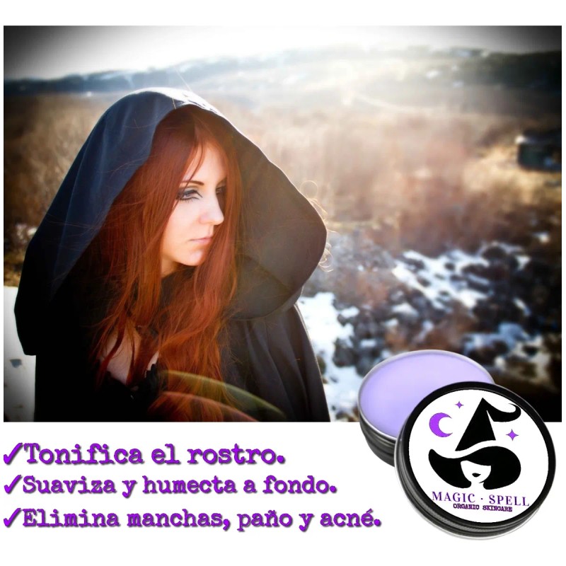 Crema Facial Wicca Lavanda Mandrágora C/ Sebo Bovino Orgánic Lavanda/mandrágora
