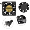 Diitao 2PCS EC 20V-230V 60mm x 60mm x 25mm Cooling