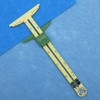 Sewing Gauge Measuring Tool Set 5-in-1 T-Shaped Sliding Gauge Ruler