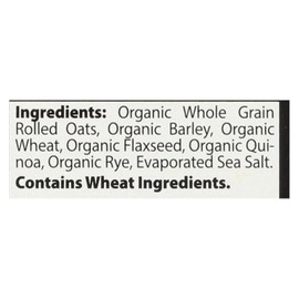 UD_Better Oats Organic Instant Multigrain Hot Cereal-Bare 11.8 oz Bottle Baby Breakfast Granola Case of 6