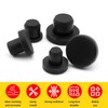 WYYFXY® Pack of 50 Rubber Hole Plugs, 5 Sizes Cover