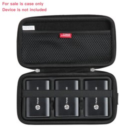 Hermitshell Hard Travel Case for HP P500 Portable SSD External Solid State Hard Drive(Case for 3 Hard Drives)