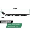 LQI Rear Bumper Retainer Bracket Passenger Right Side Compatible with