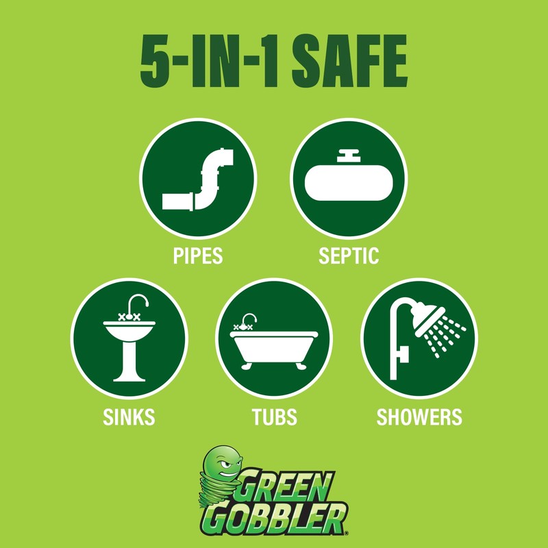 Green Gobbler Ultra Concentrated Drain Clog Remover & Cleaner |