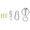 Cocoarm Robust safety ring in stainless steel accessory stainless steel