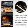 Pizza Oven Brush - Wooden Handle BBQ Brush, Pizza Stone