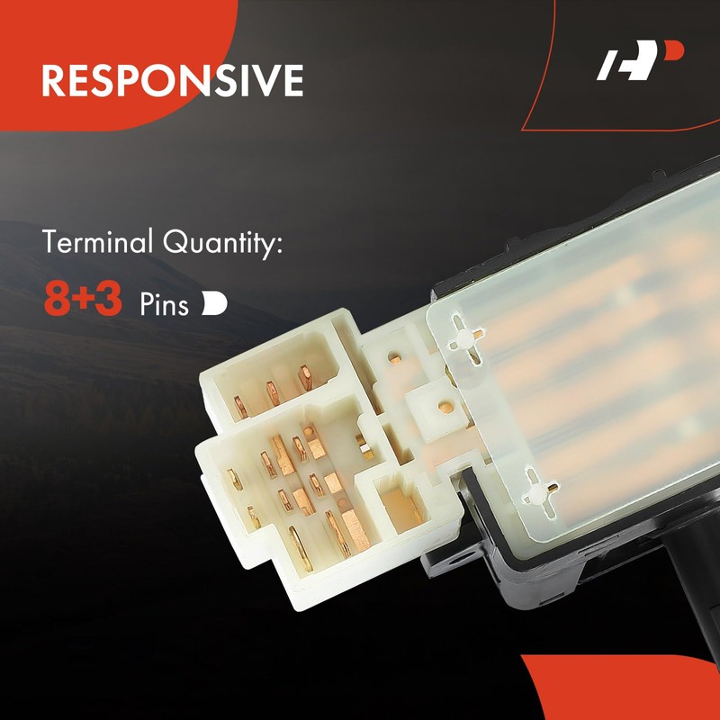 A-Premium Turn Signal Switch, Headlight Dimmer Multifunction Switch Compatible with