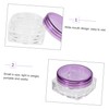 SAFIGLE pcs Empty Cream Jars Lightweight Containers with Lids for