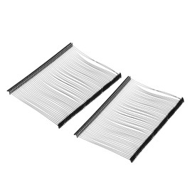 MECCANIXITY Standard Tagging Fasteners,Plastic Regular,Standard Label Gun Price Tagging Barbs for Garment Price Tag Label Tagging Barbs 75mm/2.95 Inch,Pack of 2000 Black