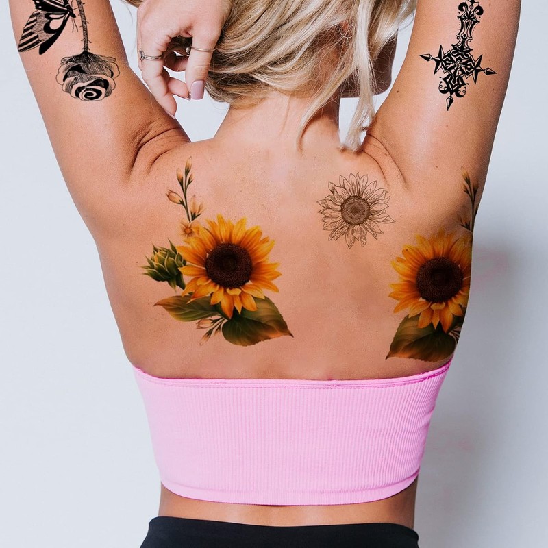 MECOLOUR Papel de tatuaje temporal imprimible de 8.5 pulgadas, 11
