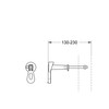 GROHE 3855800M | Rapid SL Front Wall Bracket