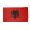 AZ FLAG - Albania Flag - 2x3 Ft - 100D