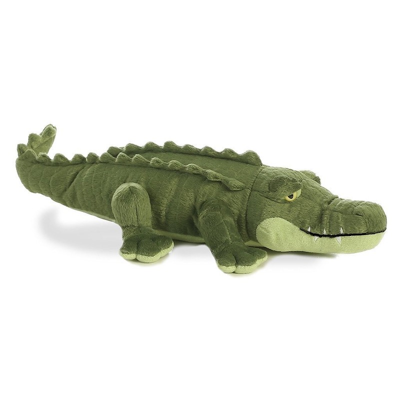 Aurora® Realistic Miyoni® Alligator Stuffed Animal - Lifelike Detail -
