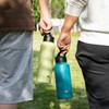 Konokyo - Botella de agua aislada con pajita, 22 onzas,
