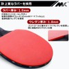 Table Tennis Racket, Beginner, Intermediate, Shake, Carbon Case, Pen, Double-Sided,