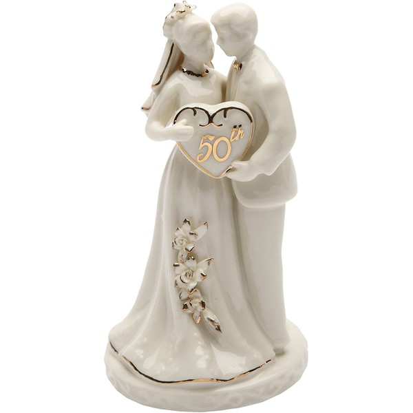 Cosmos Gifts 50th Anniversary Cake Topper