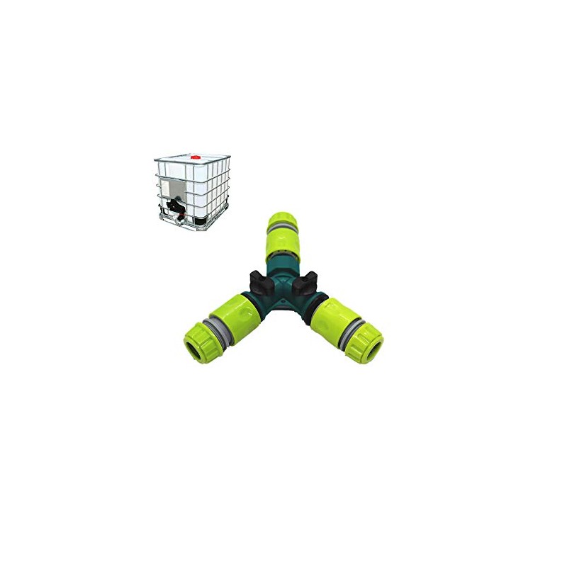 POWERTOOL Irrigation Quick Connector Y Connectors, Plastic Y Connectors Valve