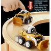 Plaitaoai Press and Go Car Toys for Toddlers 1-3, Baby