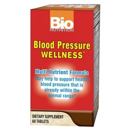 Blood Pressure Wellness 60 tabs By Bio Nutrition Inc