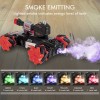 Crawler Contixo SC6 RC Remote Control Combat LED Laser Smoke