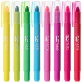 Mr. Pen- Gel Highlighter, 8 Pack, Assorted Colors, Bible Highlighters No Bleed, No Bleed Highlighters, Bible Highlighter, Bible Markers, Gel Highlighters for Bibles, Highlighter