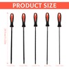 5 Pcs Chainsaw Files, Chainsaw Sharpener File, Professional Round Chain