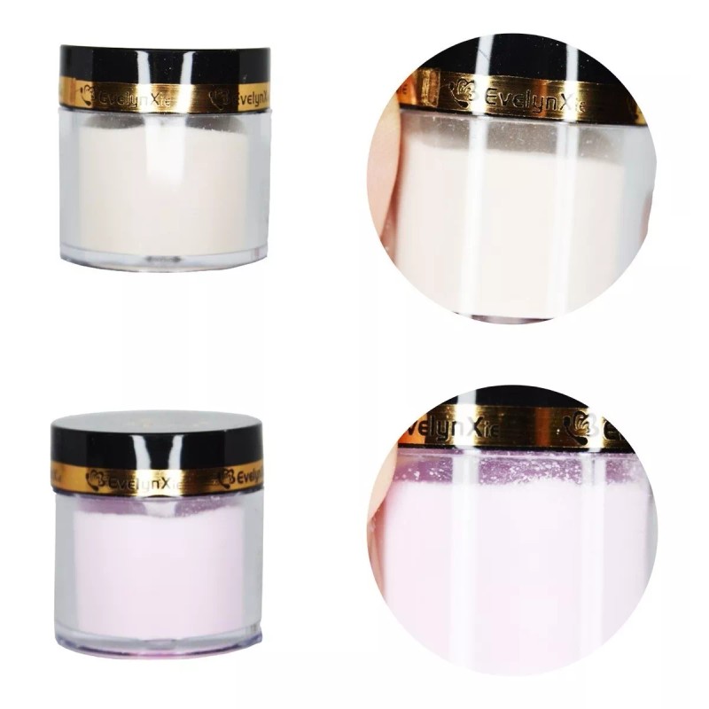 Evelinxie 12 Polvo Acrilico, Inmersion, Escultura, Uñas Manicure