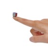 Mini Speed Cube, TaoLeLe 1cm 3x3 Tiny Magic Cube Worldâs Smallest puzzle Cube Smooth Rotation Brain Teaser Travel Games for Adults and Kids Gifts