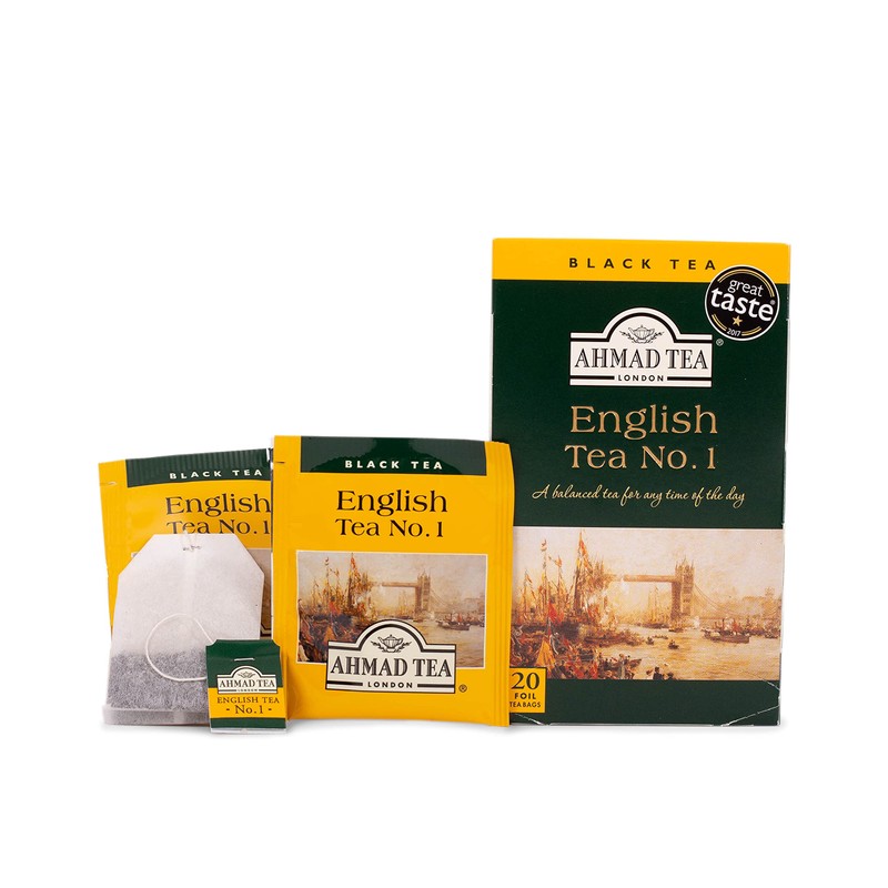 Ahmad Tea English Tea No. 1 Black Tea (20 Teabags)