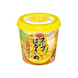 《Case》Acecock Soup Harusame Kakitama (1 serving x 6 pieces) [4901071277505]