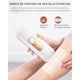 Dispositivo de depilación en casa para mujeres y hombres, depilador láser 999999 parpadeos para brazo pierna atrás todo el cuerpo