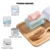 Multifunctional Soap Box,Foam Dispenser with Roller/Drain Holes,Spring Foaming Soap Bar