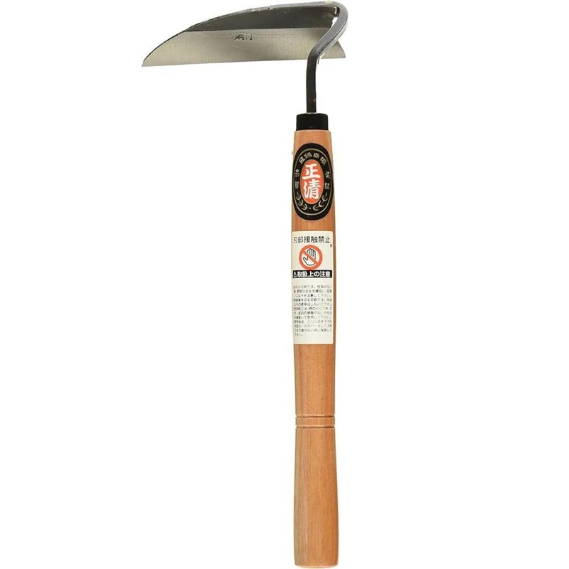 Japanese Weeding Sickle Very Sharp Edge Quick Work (Full Size)