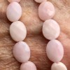 PremiumBead Pink Natural Untreated Peruvian Opal Faceted Half Strand |