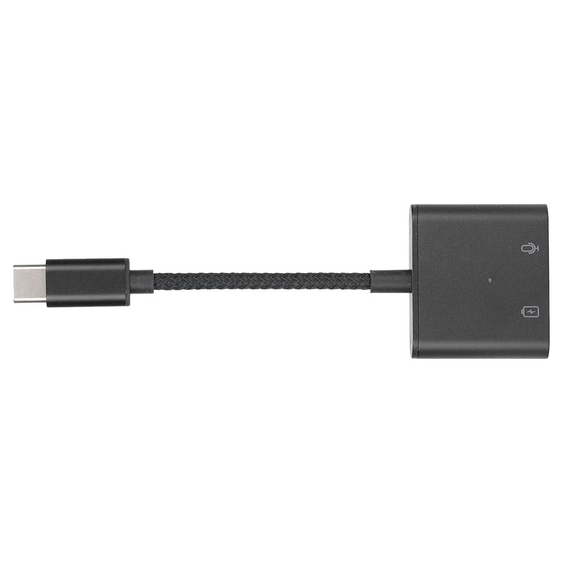 2 in 1 Type C to Type C Audio Adapter
