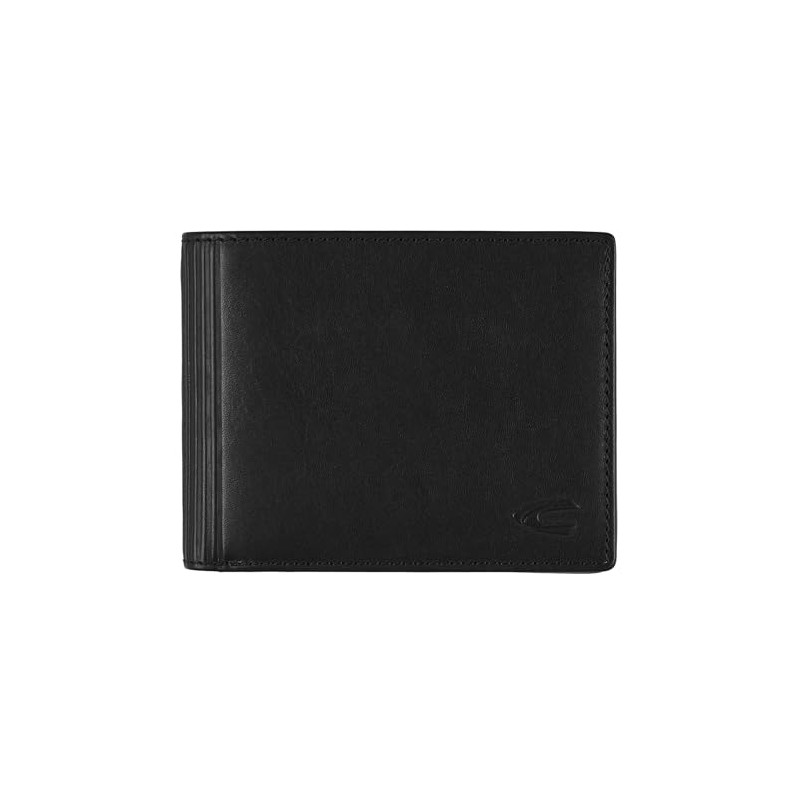 camel active Mens Cliff Travel Accessory Wallet - Black, black,
