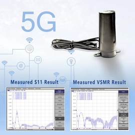 Maswell M2M IoT Antenna SMA Low Gain Non Speed Competition Omni 600-6000MHz Cellular 5G 4G+ LTE 3G WiFi 6 Bluetooth Antenna Magnetic Screw Mount