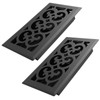 Howeall 4x8 Inches 2 Pack Heavy Duty Walkable Floor Register