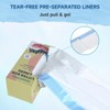 Watreeco Cat Litter Box Liners with Quick-Close Drawstrings - Leak-Proof,