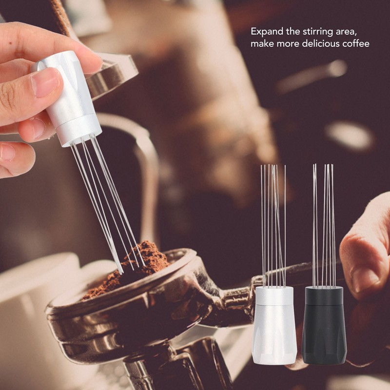 Coffee Distribution Needle Stainless Steel Firm Practical Safe Hand Tampers