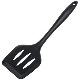 Chef Craft Premium Silicone Spatula/Turner, 11.75 inch, Black