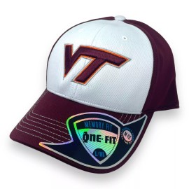 Top of the World Virginia Tech Hokies Top of the World Memory Fit Cap NWT Size L/XL