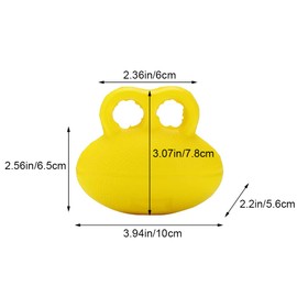 YUEXINYAN Finger Grip Ball Universal Finger Ball Exerciser Two Finger Hand Grip Exerciser Strengthener for Adults Elderly People and Children