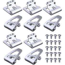 10x Belt Clip Hooks with Screws Compatible with Milwaukee M18 Tools Impact Driver Drills 2603-20 2603-22 2603-22CT 2604-20 2604-22 2604-22CT 2653-20 2653-22