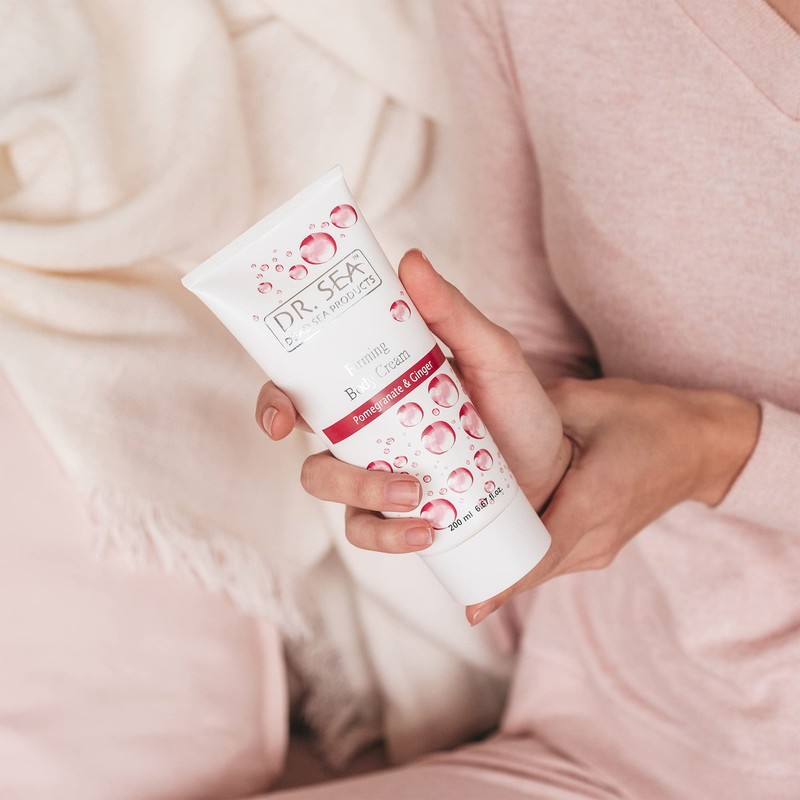 Dr. Sea straffende Körpercreme, für ältere Haut, Granatapfel & Ingwer,