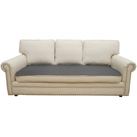 Eismodra Couch Covers for 3 Cushion Couch Sofa Cover Sectional Slipcovers Washable Furniture Protector for Dogs Pet L Shaped Chaise Lounge,Dark Gray 28 x 82 inches (Only 1 Piece)