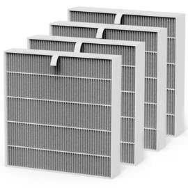 4 Pack 5400 Replacement Filter Compatible with BLUEAIR 5410i 5440i DustMagnet Air Purifiers 5400 Series, 3-Stage Filtration, H13 HEPA Filter