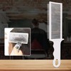 Men's Hair Clipper Guide Comb & Brush Set for Self-Haircuts Grooming 6ea