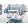 Pack of 100 Nitrile Disposable Gloves Powder-Free Gloves l